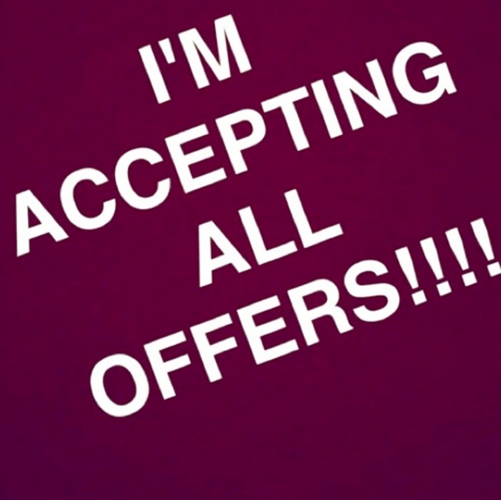 Accepting all offers to make room for new merch!